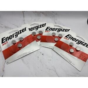 Energizer | NEW 12x 357 Batteries, 1.5V Button Cell Battery EXPIRED 03/2025